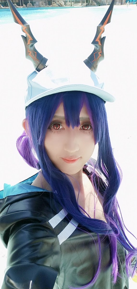 チェン(アークナイツ) 「遊龍チェンしてる#スパコス #アークナイツ #コスプレ 」|亜桜日奈@衣装製作のイラスト