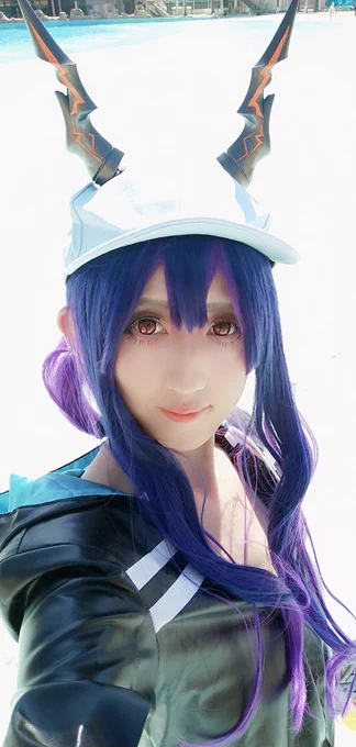 遊龍チェンしてる#スパコス #アークナイツ #コスプレ 