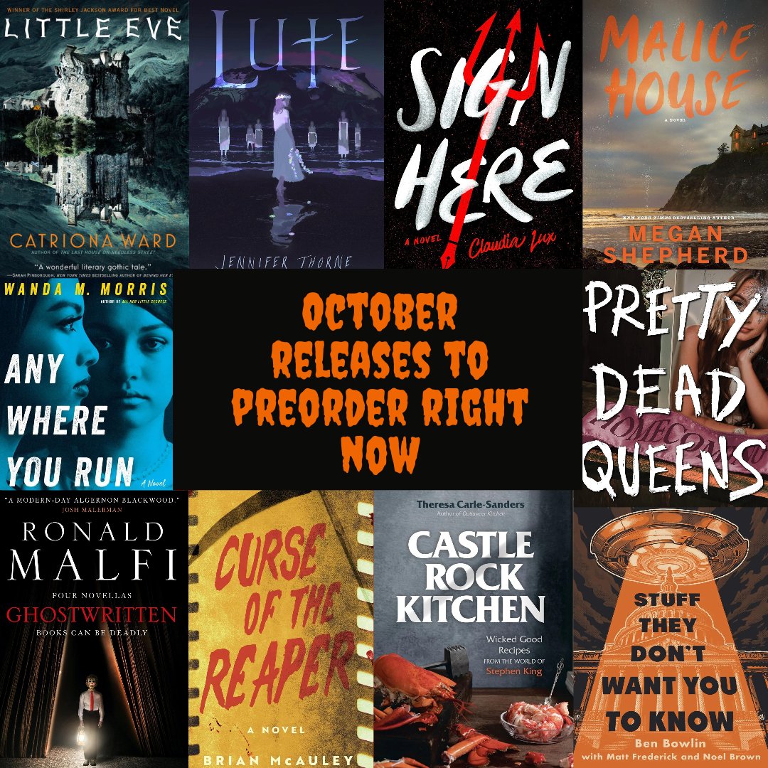 deathbytbrbooks's tweet photo. Here are a few books releasing this month you must go to our website and order right now!
@Catrionaward
@BenBowlinHSW
@RonaldMalfi @JuniperJennyT @TorNightfire
#booksaroundthecornerpnw #preordernow #indiebookshop #indiebookstore #newbooks #newreleases #shoplocal #shopindies https://t.co/KZDpCNgzQP