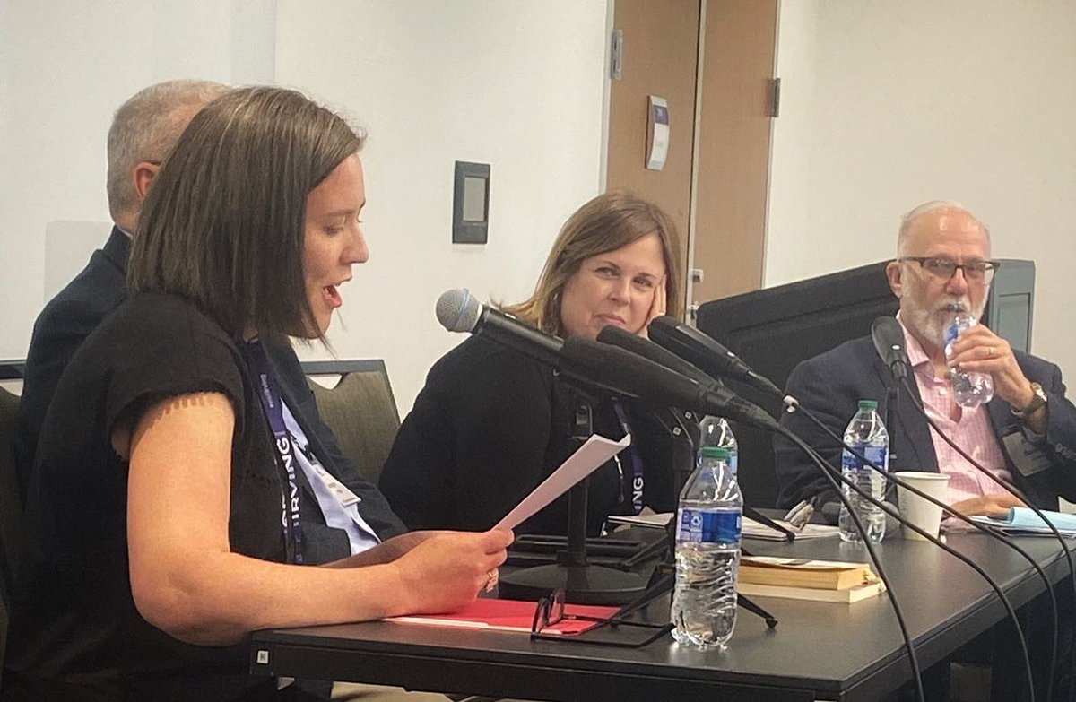 shemaiahng's tweet photo. Thankfully I have paparazzi friends who took pictures of my presentation at the #catholicimaginationconference on #briandoyle 

Grateful for the generosity of @HootenWilson , @Gregory_Wolfe  and Kathleen Marks. https://t.co/AlJRJ1mCIC