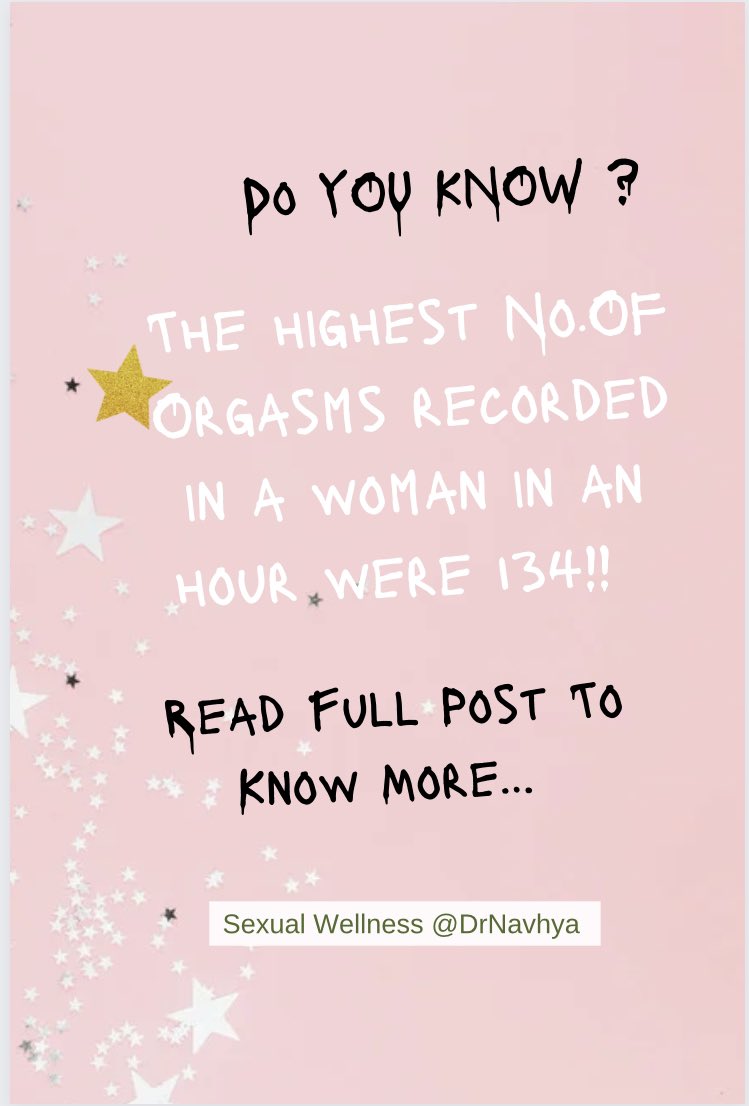 DrNavhya's tweet photo. How Many 🍑Orgasms🍑 Can a Woman Have?
🍑The limit dsnt exist.
It's very possible for people with “Vagina Owners”to exp multiple orgasms back to back.
🍑they don't have REFRACTORY PERIODS.
#drnavhya #sexualwellness #Twitter #LoveIsland https://t.co/bWhvtv2Li2