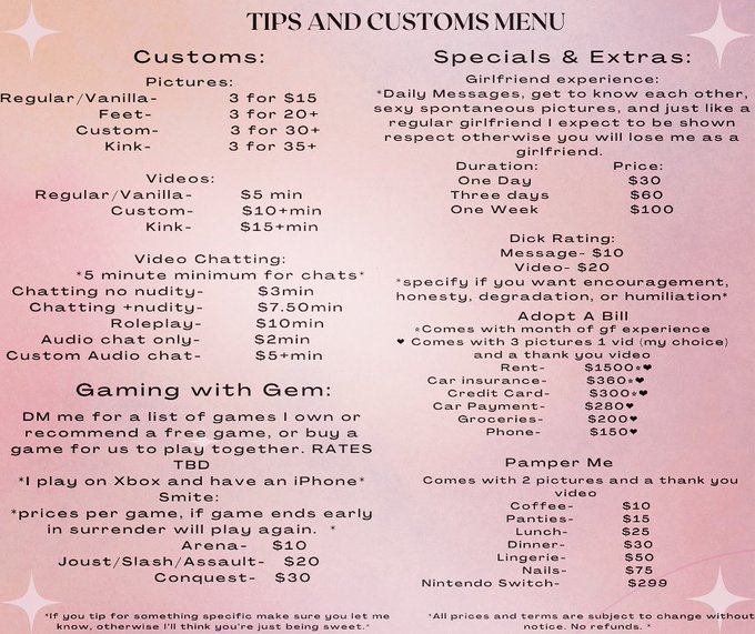 New tips and customs menu💎❤️ https://t.co/Ya34SjstUw<a href="/tag/brunette"class="tags"><span>#brunette</span></a><a href="/tag/sexy"class="tags"><span>#sexy</span></a><a href="/tag/bbw"class="tags"><span>#bbw</span></a><a href="/tag/bigboobs"class="tags"><span>#bigboobs</span></a><a href="/tag/bigtits"class="tags"><span>#bigtits</span></a><a href="/tag/bbwlove"class="tags"><span>#bbwlove</span></a>