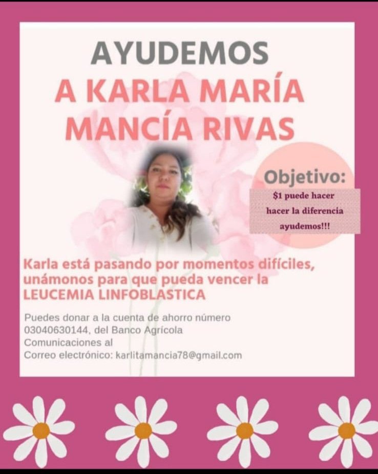 castesalva's tweet photo. Me solicitaron compartir esta causa. https://t.co/zQLQXhrabg