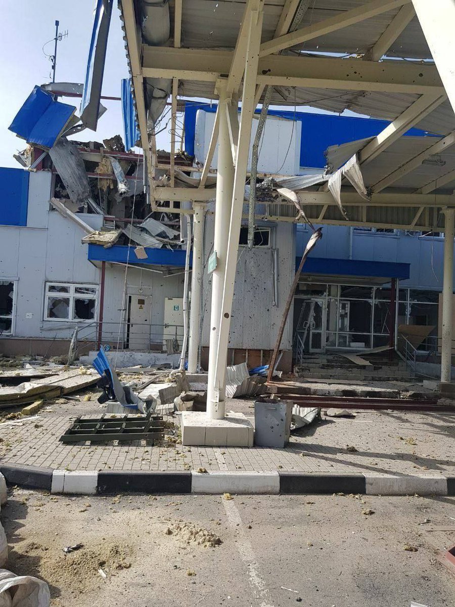 Master on Twitter: "Пограничный пункт в Курской области."