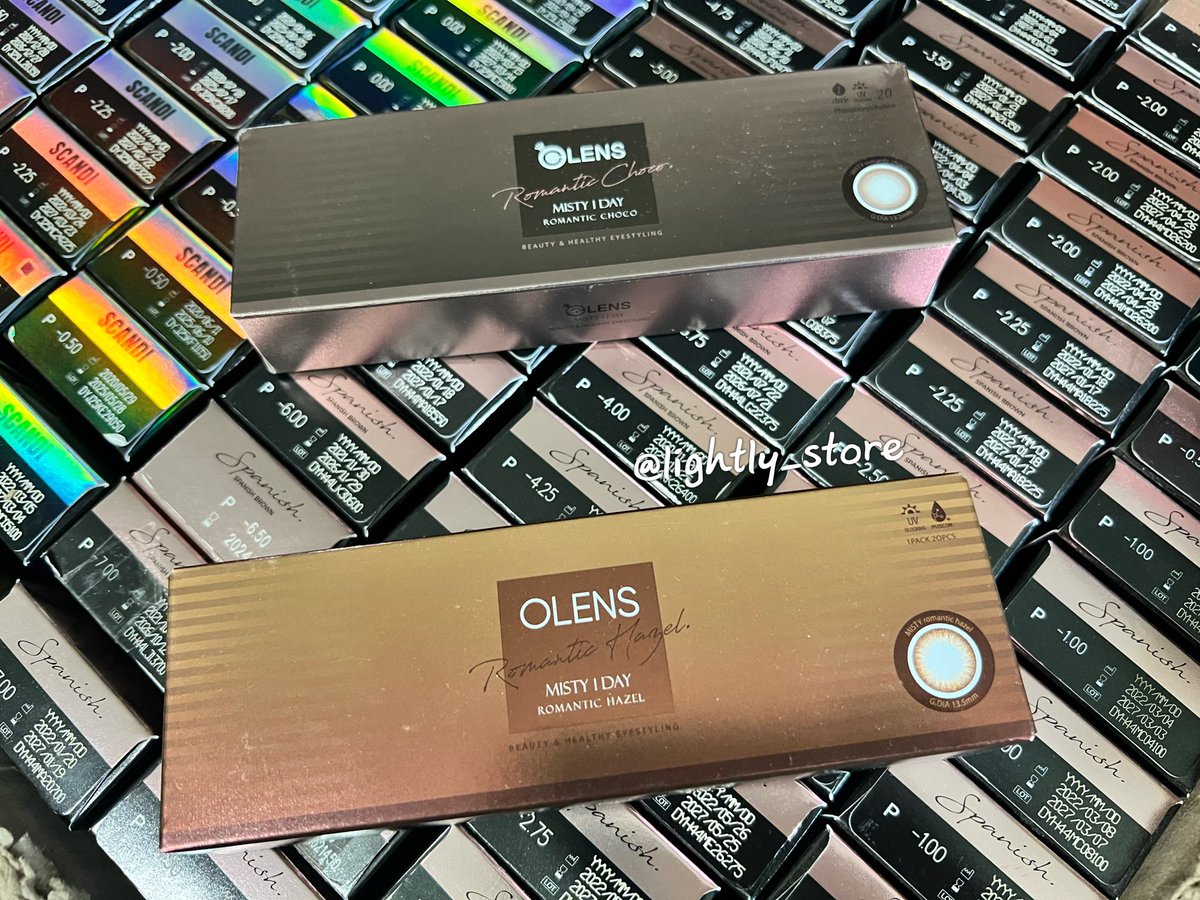 lightly_store's tweet photo. Olens Misty Romantic (DIA14.2/G.DIA13.5) #รายวัน
มีสต๊อกพร้อมส่งในไทย🛬0.00ถึง-8.00
❧คู่ละ190
❧กล่องละ1390(10คู่)
🚚ค่าส่งเริ่มที่50
สนใจสอบถามเพิ่มเติม
📱Line ID:@lightlystoreolens
❣️instagram: lightly_store_olens
#Olensพร้อมส่ง #คอนแทคเลนส์เกาหลี #Olens_lightly_store #LSOD https://t.co/WGA8dXo261