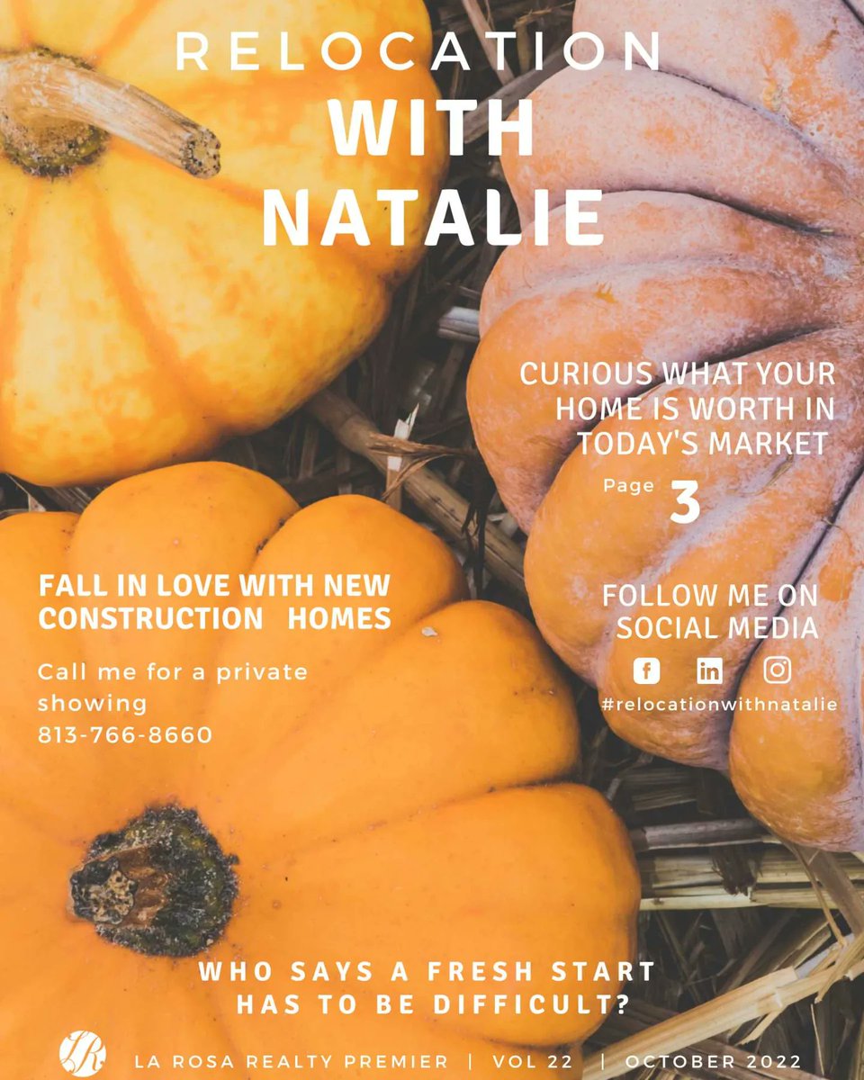 relocationwith's tweet image. For the rest of this #magazine spread find me on Instagram or Facebook #Relocationwithnatalie

#realestate #October #Florida #fyp