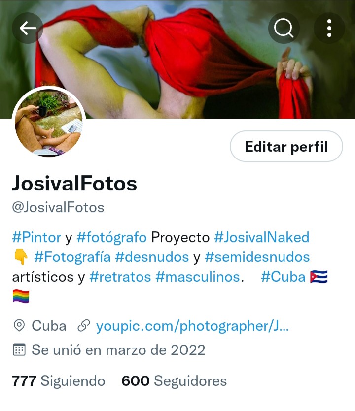 JosivalFotos's tweet photo. Es #sábado #1octubre. Pocos minutos después de las 23 horas, la cuenta de fotografía artística masculina @JosivalFotos llega a 600 #seguidores.
A todos, muchas gracias, en especial a quienes me acompañan sistemáticamente, con sus #MeGusta y #Retuits o sus comentarios. https://t.co/WFZwa7kRpM