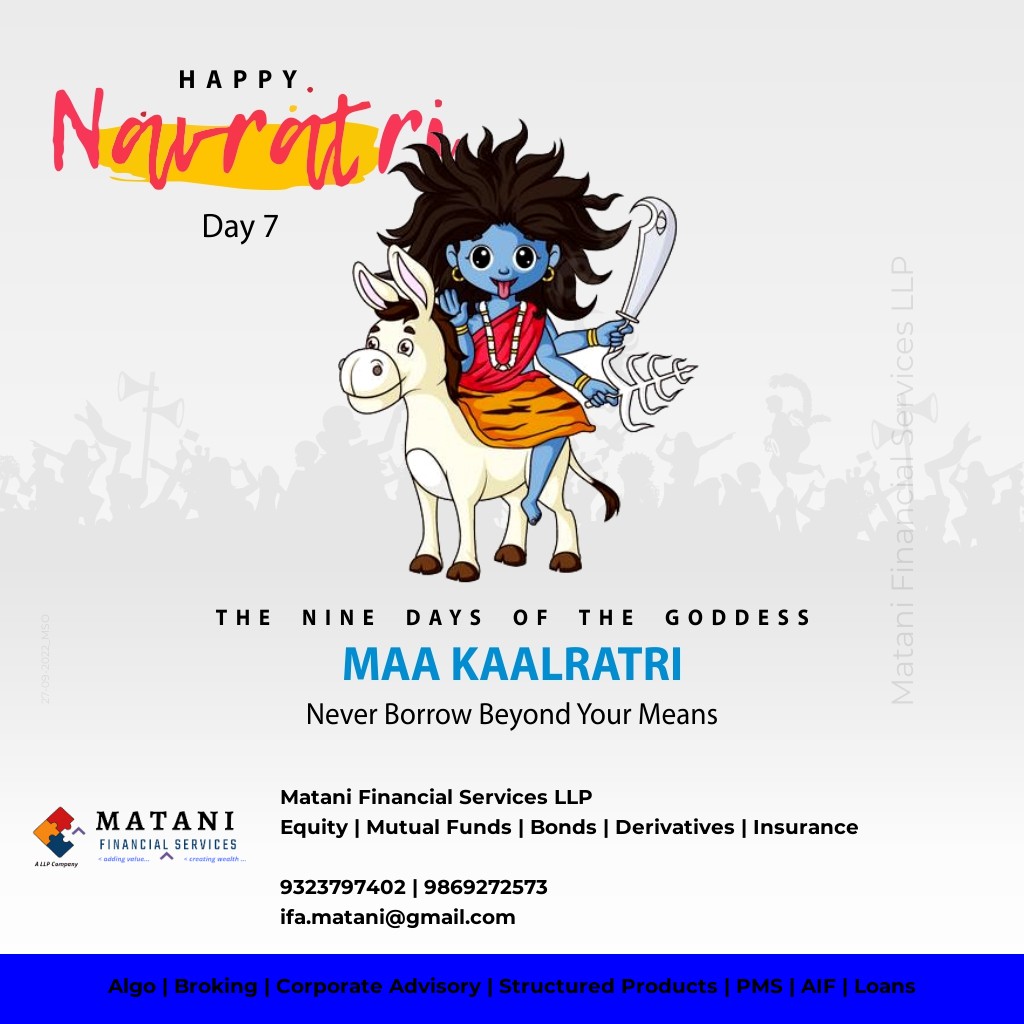 Matani_FinServ's tweet photo. Happy Navaratri Day - 7 https://t.co/R71TrI8FAG