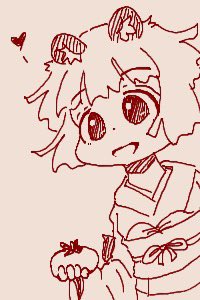 「ちかごろのらくがき1めがねたぬき 」|うちうのイラスト