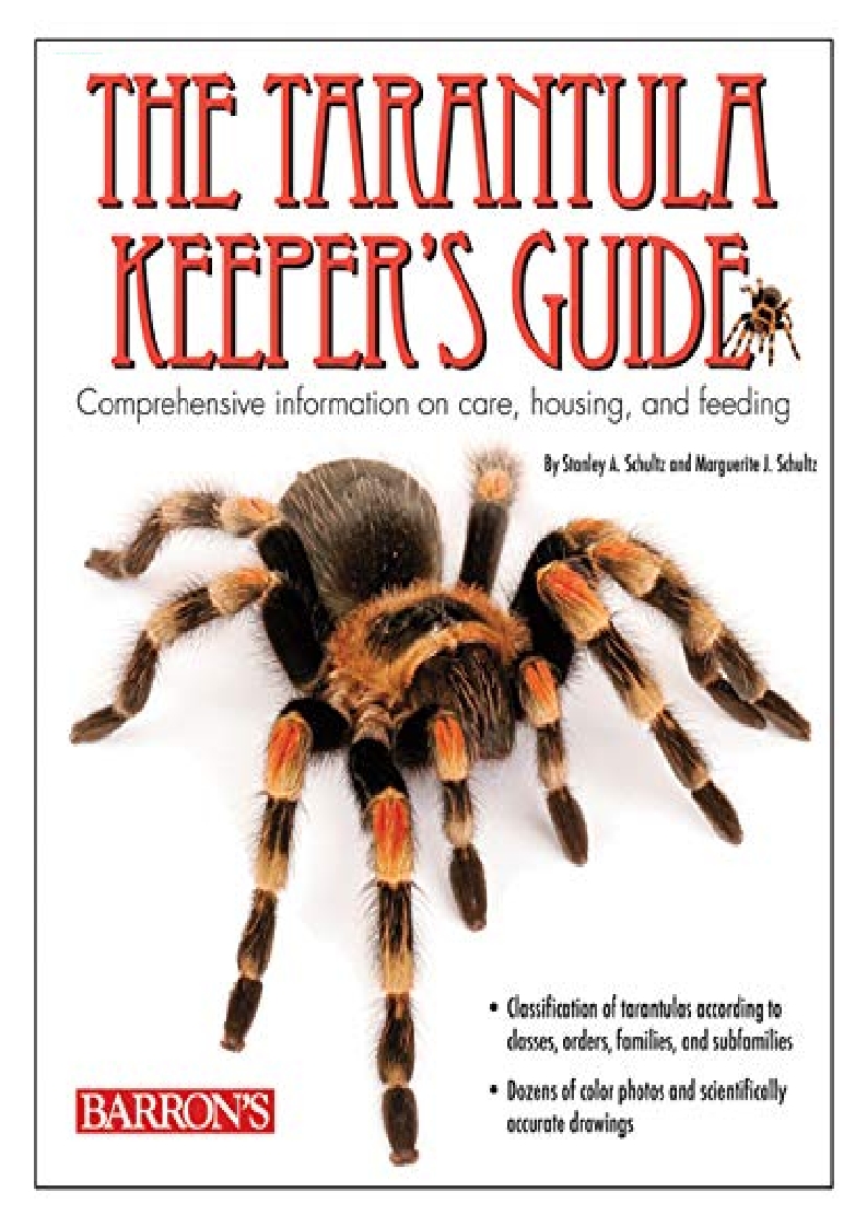 FREE READ (PDF) The Tarantula Keeper's Guide Comprehensive Information