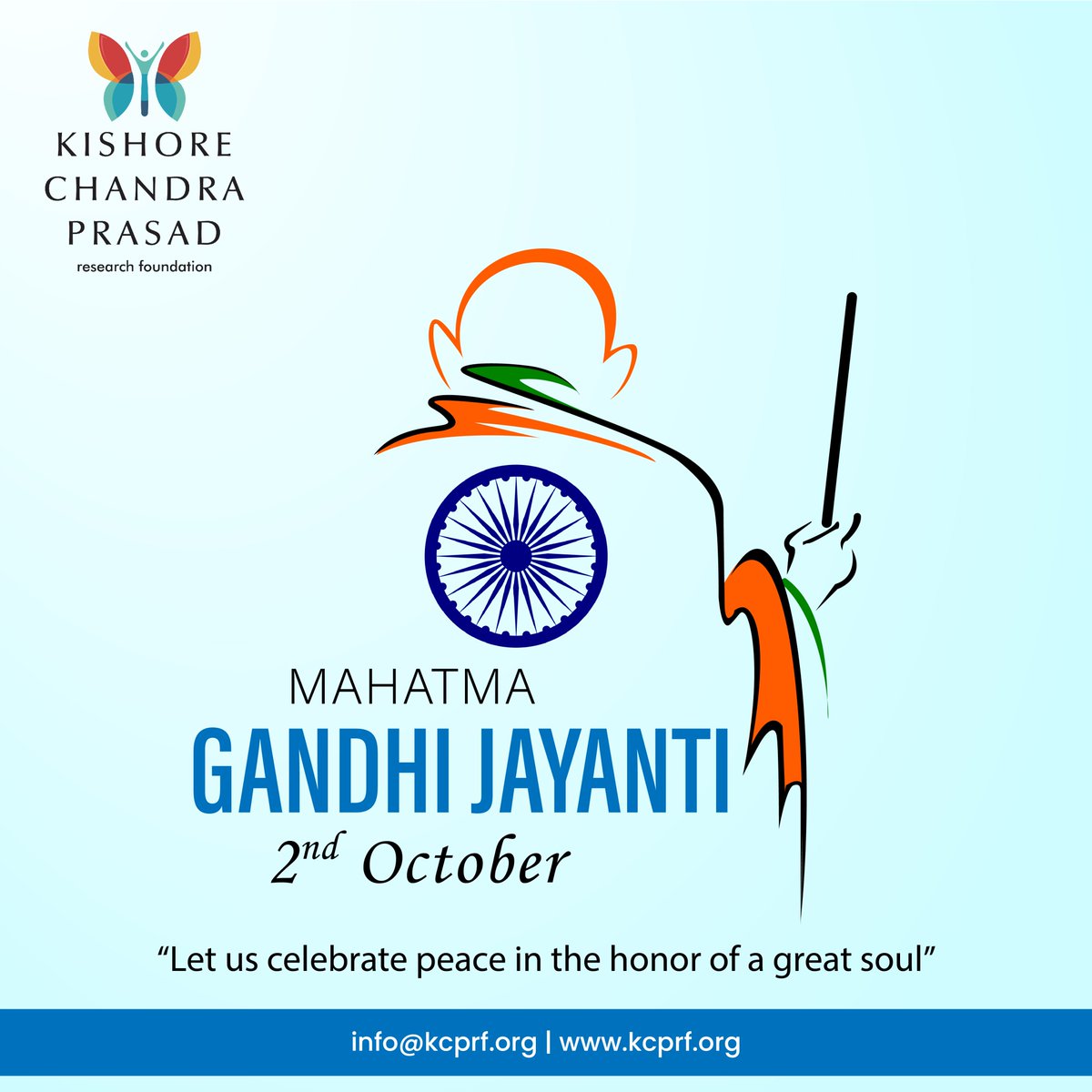 kcprfoundation's tweet photo. Commemorating the father of the nation on his 153rd birth anniversary. Happy Gandhi Jayanthi!
#happygandhijayanti #kishorechandraprasadresearchfoundation #kcprf #charitableorganization #charity https://t.co/buL7ylSZRb