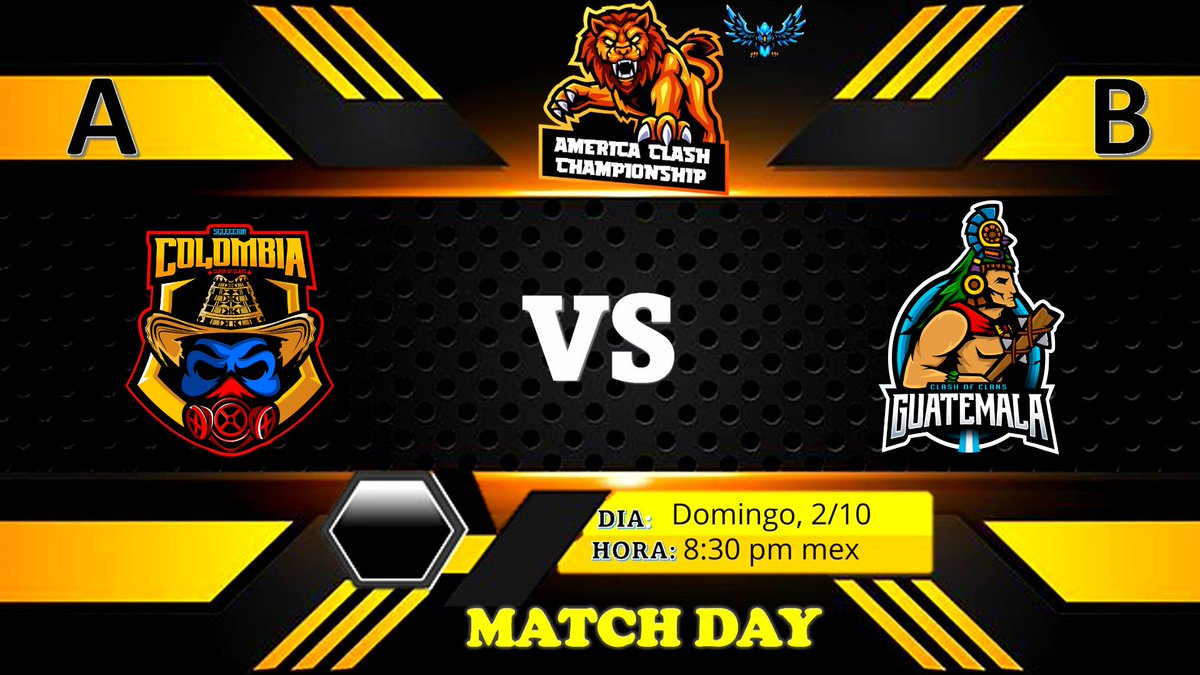 Bulma ID (@bulmaid) on Twitter photo 📣DOMINGO CARGADO DE EMOCIONES🤩
🏆 BABY CLASHERS- @sofy_clash <a href="/eldiablitogamer/">El Diablito Gamer</a>
⏰ 18:30 mx
<a href="/DestroyerCDC/">DESTROYER</a> 🆚 <a href="/BlackMafiaCoC/">Black Mafia</a>
🏆 <a href="/MoonCup12/">Moon Cup</a> ⏰19:30MX -SORTEO DE FASE DE GRUPOS. DIVISIÓN CELESTIAL Y UNIVERSAL
🏆 @AccCup12 ⏰20:30MX
<a href="/selColombiaCoc/">Seleccion Colombia de CoC🇨🇴</a> VS <a href="/co_guatemala/">Selección de Guatemala Clash of Clans</a>
📣CON TODO 📣DOMINGO CARGADO DE EMOCIONES🤩
🏆 BABY CLASHERS- @sofy_clash <a href="/eldiablitogamer/">El Diablito Gamer</a>
⏰ 18:30 mx
<a href="/DestroyerCDC/">DESTROYER</a> 🆚 <a href="/BlackMafiaCoC/">Black Mafia</a>
🏆 <a href="/MoonCup12/">Moon Cup</a> ⏰19:30MX -SORTEO DE FASE DE GRUPOS. DIVISIÓN CELESTIAL Y UNIVERSAL
🏆 @AccCup12 ⏰20:30MX
<a href="/selColombiaCoc/">Seleccion Colombia de CoC🇨🇴</a> VS <a href="/co_guatemala/">Selección de Guatemala Clash of Clans</a>
📣CON TODO