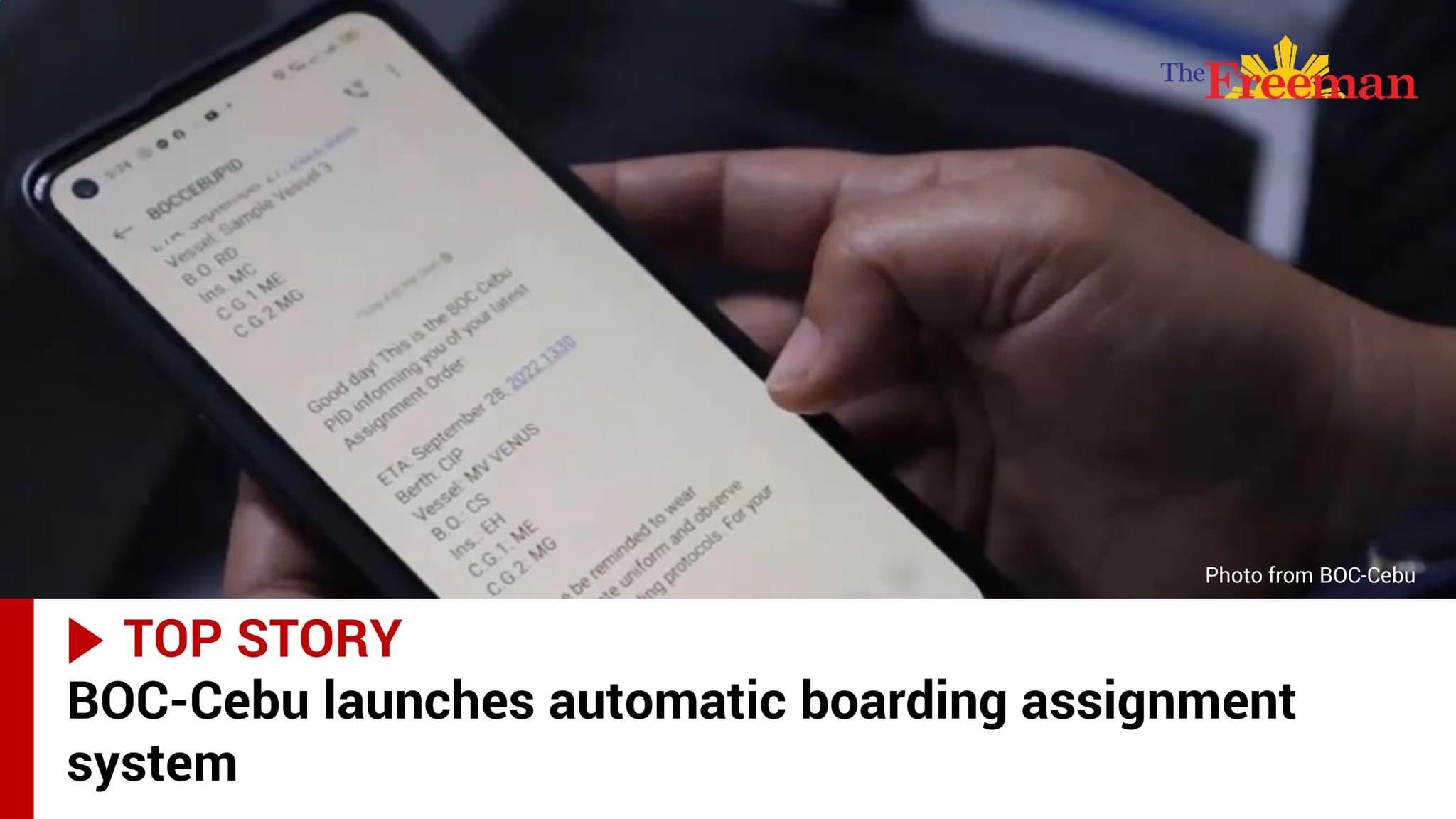 The Freeman on Twitter "TOP STORY The Bureau of Customs Port of Cebu