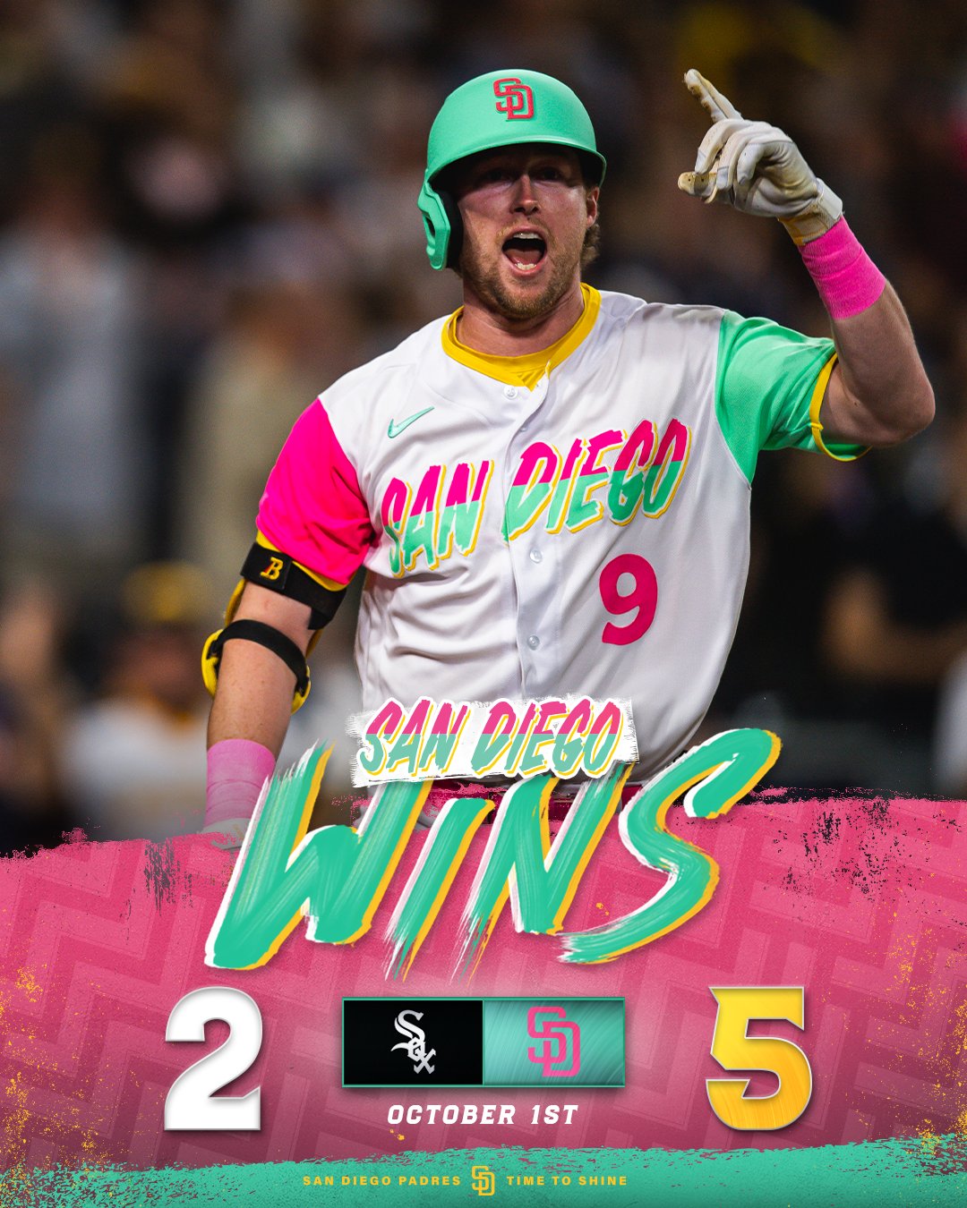 San Diego Padres on X: That was one fun night. #TimeToShine