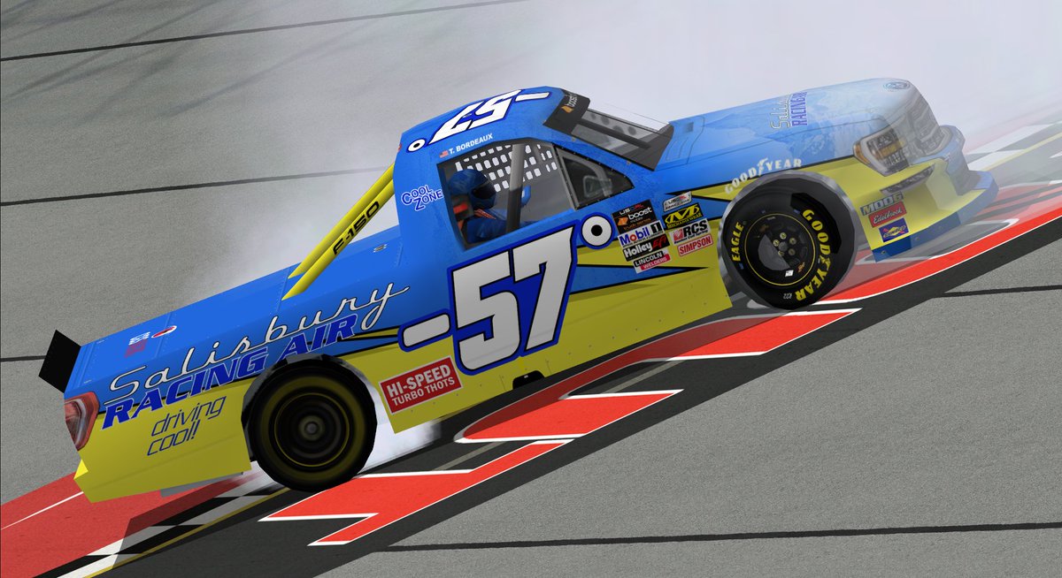 USORL_iRacing's tweet image. Tommy Bordeaux does his best Ricky Craven impression with a last second pass for the win at Darlington!

BOOST MOBILE TRUCKS TOP 5
1st: #57 @Base4210
2nd: #9 @not_mousecop
3rd: #31 @ncj_31
4th: #09 @ZackWeb95
5th: #6 @DSchramm03