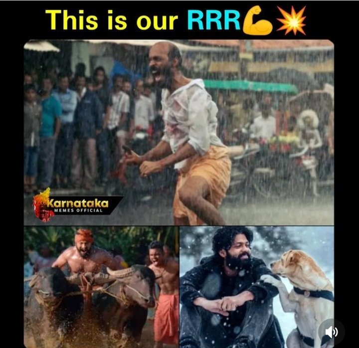 pspk_4evr's tweet photo. This is our #RRR 🔥🤗. 
@rakshitshetty @shetty_rishab @RajbShettyOMK 

#Kantara #Charlie777 #GarudaGamanaVrishabhaVahana 
#Kannadafilm industry 🥶🔥 https://t.co/MK1wHor6gD