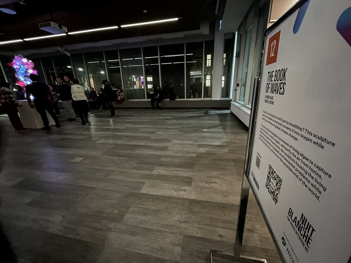 NWestoll's tweet photo. Allow yourself extra time if you’re coming to #nbTO22 in Etobicoke. Lots to take in at Humber College’s Lakeshore campus.
Time to head to downtown #Toronto. Any recommended must-sees there?
#nbto #nbTO2022 https://t.co/Pmr4xCkSth