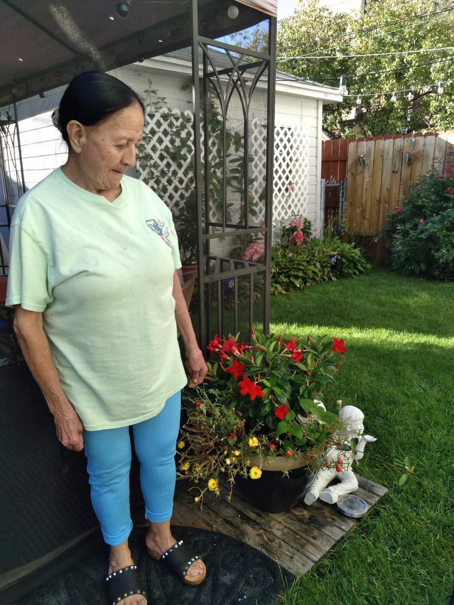 My FurEver Home Momma's best friend in all da world, like a sister and a mother to her, Dona Julia.