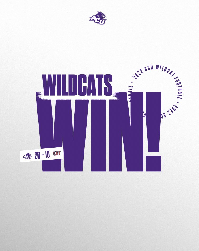ACU Football tweet media