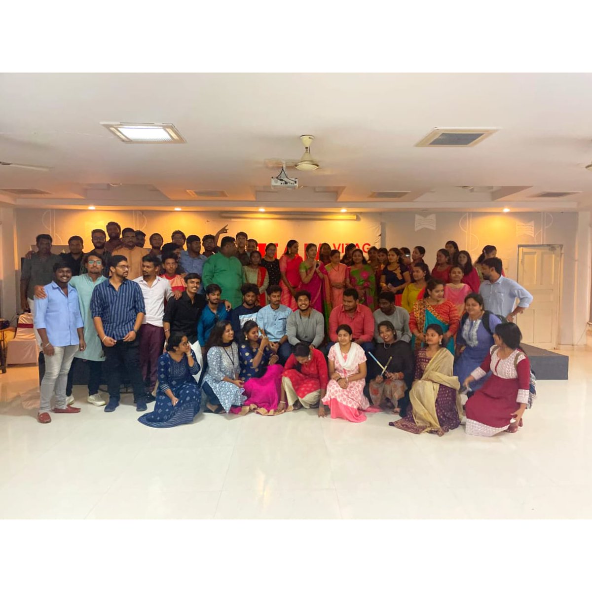 iiamvizag1's tweet photo. IIAM cannot keep calm, as the dandiya season is on💫
Dandiya celebrations at IIAM campus.
HAPPY AND JOYOUS NAVRATRI TO YOU ALL!!!
#dandiya #dandiyacelebration #cannotkeepcalm #navratri #shubhnavratri #happynavratri https://t.co/GKWZJoyVEf