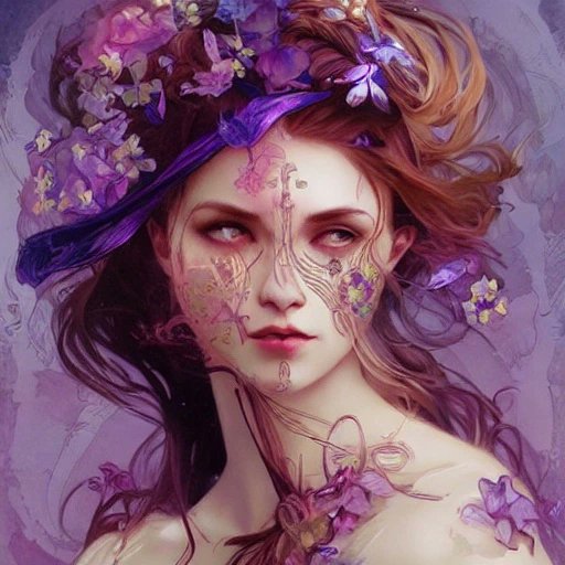 alayna_sta's tweet photo. Violent violet. @get_starryai https://t.co/RbPovNbUob