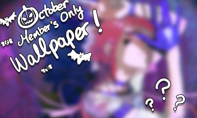 !! OCTOBER MEMBERS' WALLPAPER !!

A Hallow's Weenie special?! 8}
I'm looking spooky for the season! Head