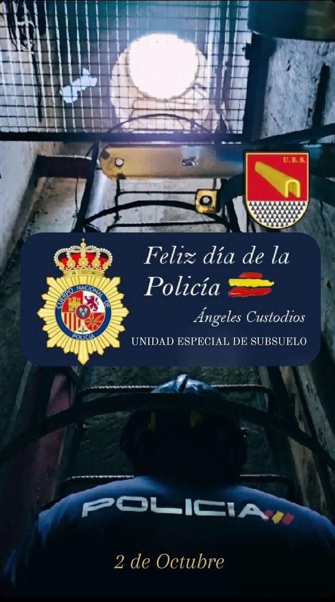 DavidUESubsuelo's tweet photo. Feliz día de la POLICÍA NACIONAL. https://t.co/9yluBst1X2