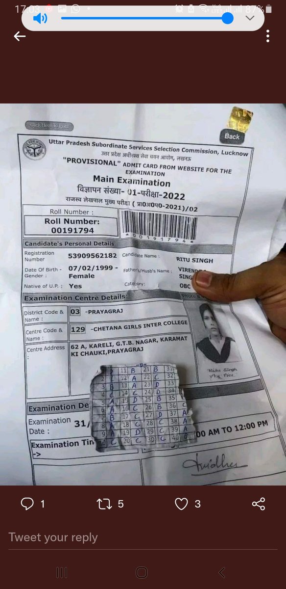 prabha79's tweet photo. #ARREST_15000SCAMMERS_IN_UP_LEKHPAL #LEKHPAL_SCAM_2022 #Lekhpal_Re_Exam2022 @CMOfficeUP @PMOIndia @TheLallantop @Aamitabh2 रिट्विट करिये https://t.co/8Iglo1NTYO