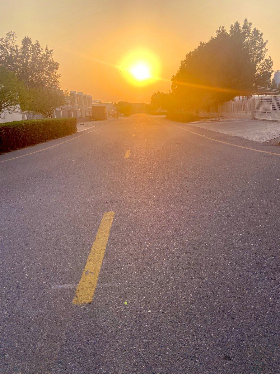PinkTaxiRunner's tweet photo. The lower part of #DIP2 was ran this morning with improved temperatures #everysinglestreet @HamdanMohammed https://t.co/Z7nH7otXZ9