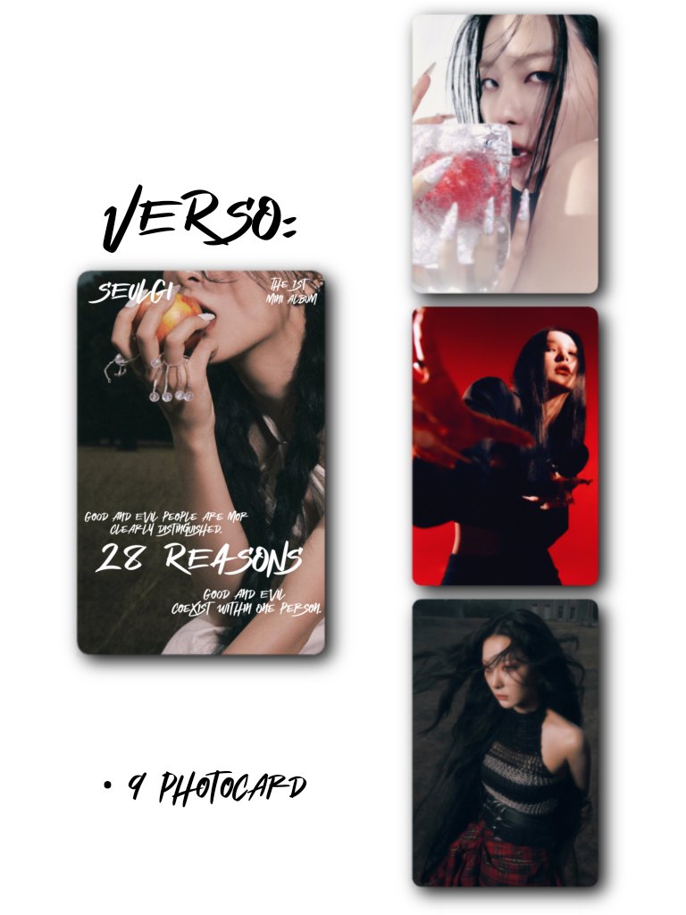 NOirKey_Design's tweet image. 🦋 | Design Photocard!

SEULGI [28 REASONS]

• Verso
• 9 Photocard 

#Seulgi