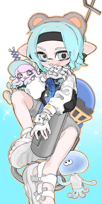 また顔の表情も変えて描いていますw 