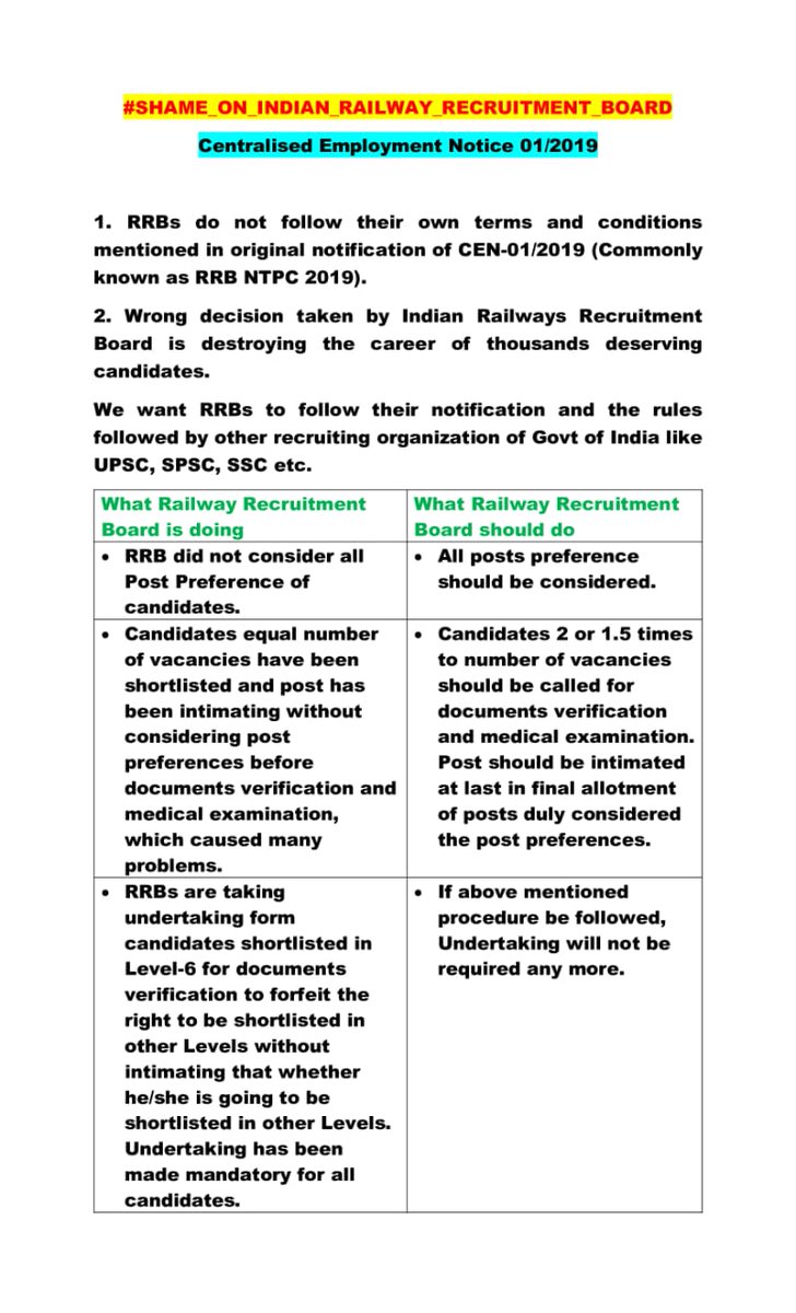 nareshm13112138's tweet photo. #SHAME_ON_INDIAN_RAILWAY_RECRUITMENT_BOARD https://t.co/eHsgF7PMio