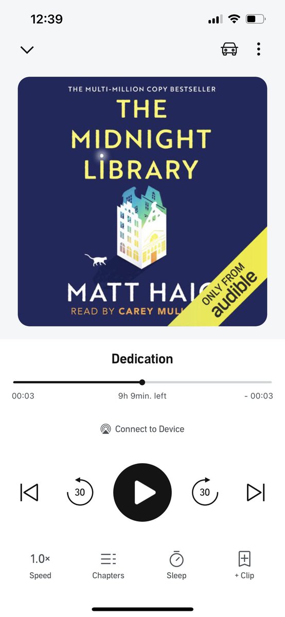 National holiday = new puzzle courtesy of <a href="/VictoriaZhangxx/">Victoria Zhang</a> and an audiobook I’ve been hankering to read for a long time <a href="/matthaig1/">Matt Haig</a> #readingforpleasure