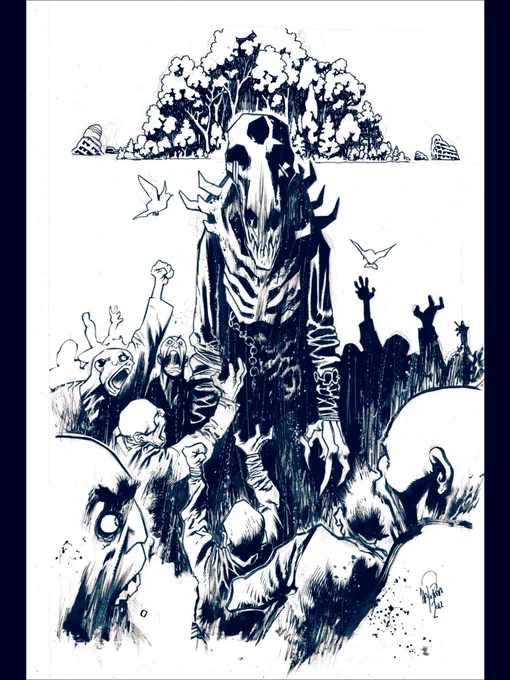 Naked cover with the inks for  's incredible new series #kroma 