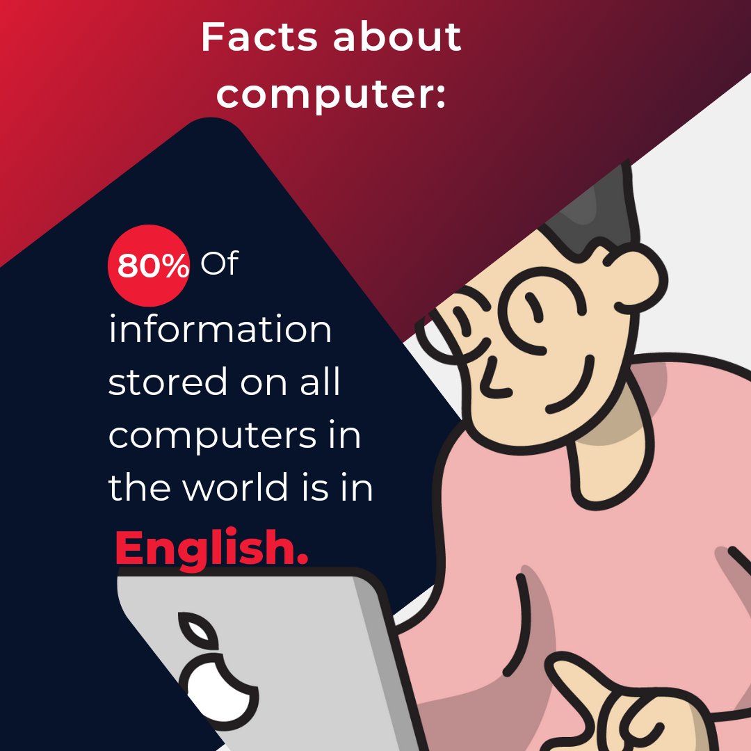 trible_nine's tweet photo. Did you know?🤔🤗

#Facts #factsaboutcomputer #didyouknow #computer #computerfacts #English #englishlearning #englishfacts 
#World #worldfacts #Worlds2022 

Follow us for more tech info.,✨ https://t.co/YI0LbX3GU6