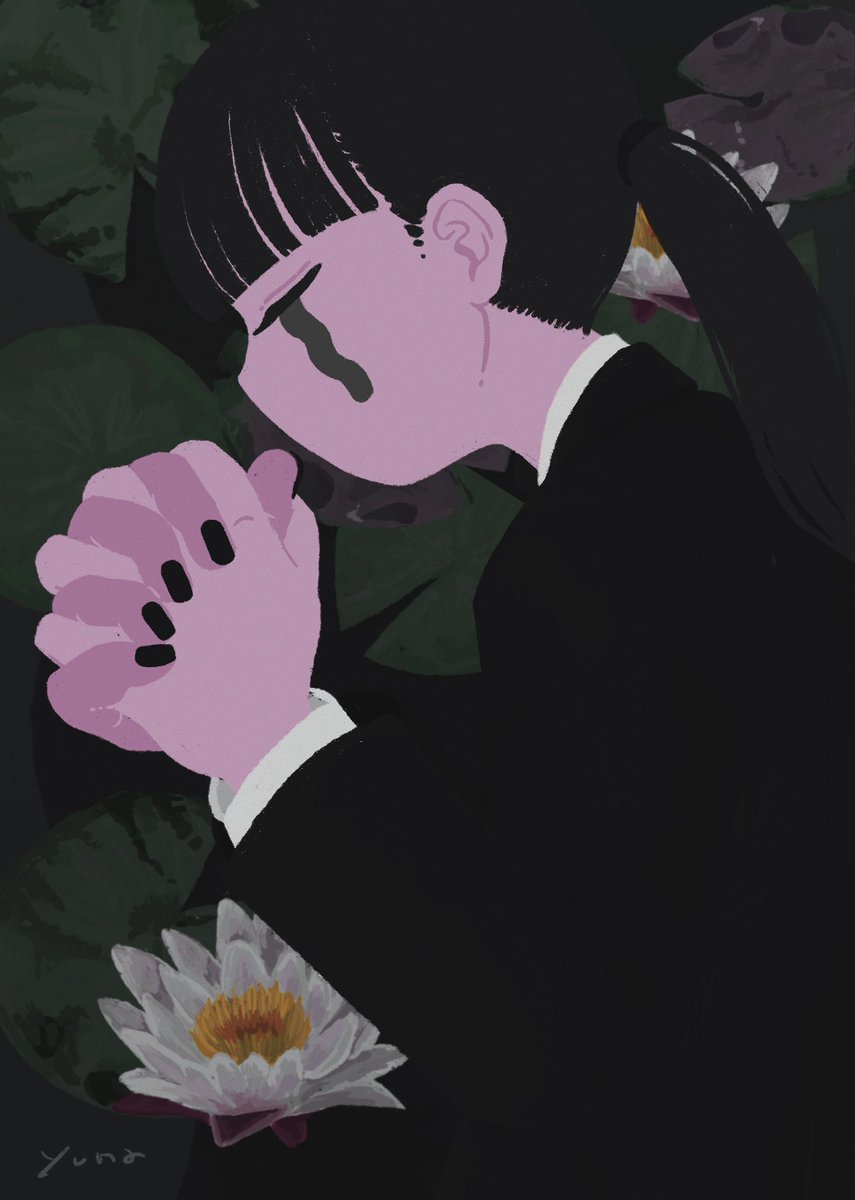 「じっとり…   #SNSジト目展2022」|遊凪 |7.25-7.29|日本橋グループ展のイラスト