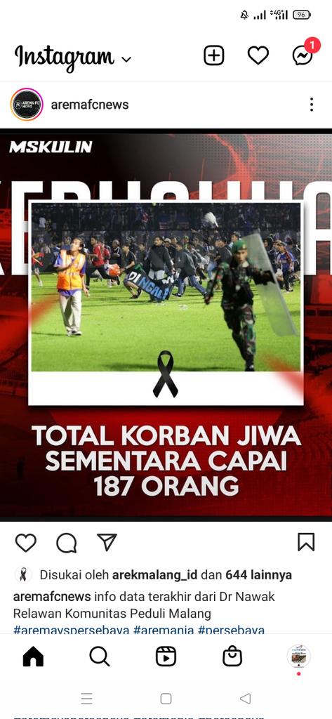 ja_cok's tweet photo. #PrayForKanjuruhan
Ya allah.. korban semakin bertambah.. semoga husnul khotimah https://t.co/kkzh2zVWaT