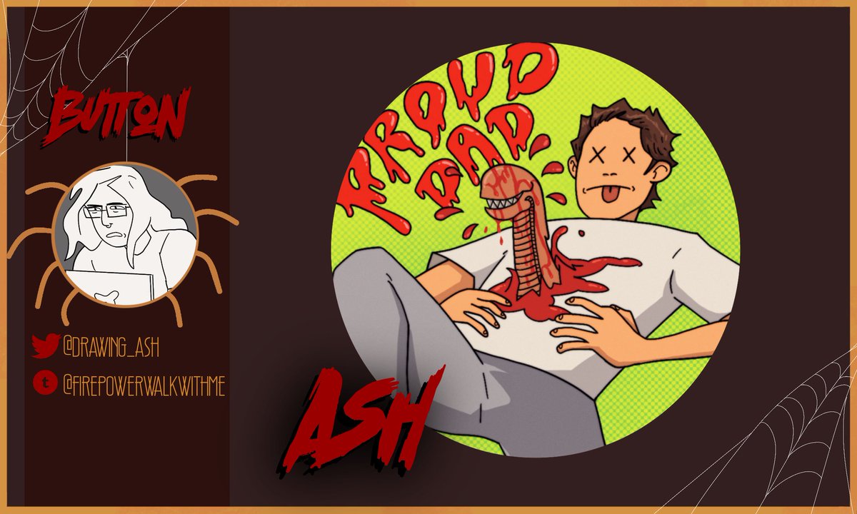 FrightZine's tweet photo. 🕸️It's officially October! Don't forget to preorder!🕸️

Spooky Season is official here! Indulge in your love of horror with our horror movie zine! 

This button, by @drawing_ash, is from Alien! 

SHOP NOW: https://t.co/SdS5H2lMln

#alien #HorrorMovies https://t.co/yQNVzuJfQ9
