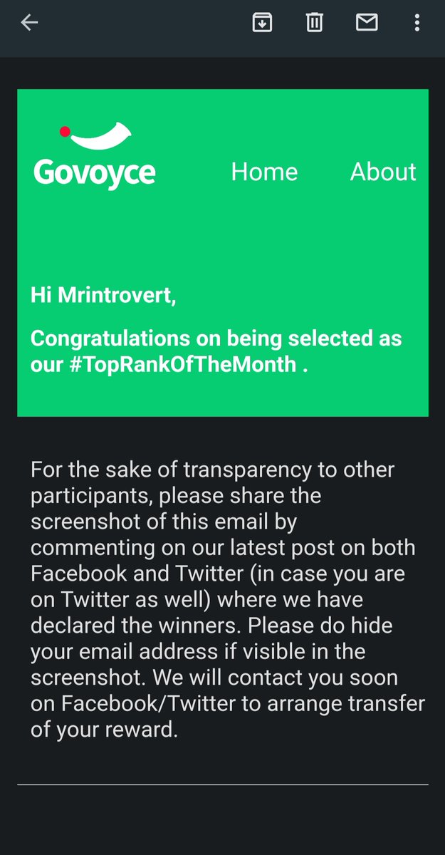 keys_pg's tweet photo. @Govoyce Thanks for selecting me as the #TopRankOftheMonth @Govoyce https://t.co/YaZqZupr5M