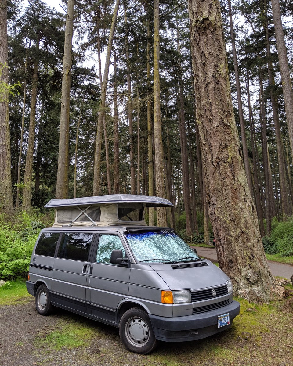 tnkgrl's tweet photo. #Portland / #PDX and area folks!
Selling my beloved 1993 #Volkswagen #VW (T4) #Eurovan #camper #van -- AS IS, $3,000, CASH ONLY, PICK-UP ONLY.
Engine has a blown head gasket, so it needs an engine rebuild...
IDEAL FOR ENGINE SWAP OR EV CONVERSION. #vanlife
https://t.co/1UcEpxAx2Y https://t.co/cIoANzR7cT