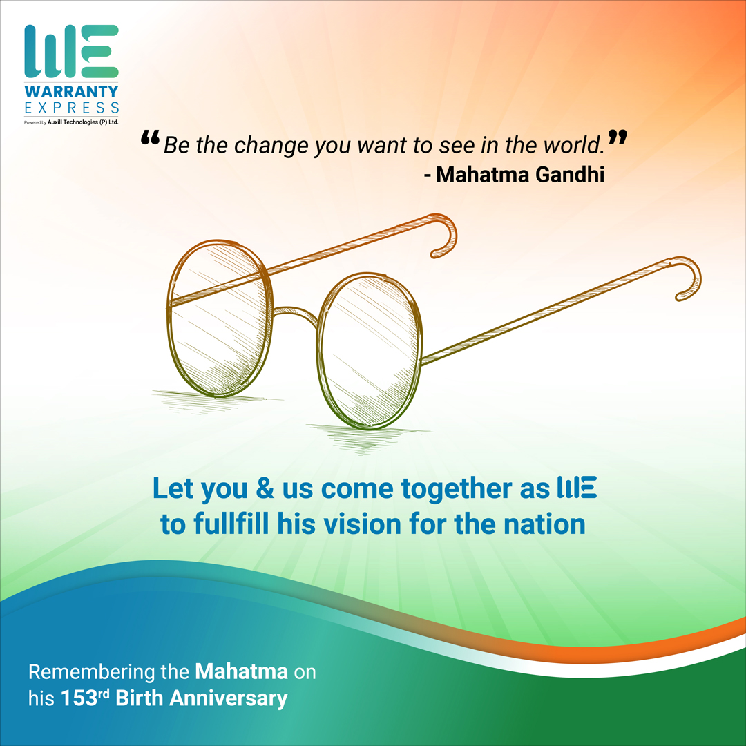WarrantyExpress's tweet photo. The story of our freedom struggle is incomplete without him...

#warrantyexpress #GandhiJayanti https://t.co/oWL9FfiV8g