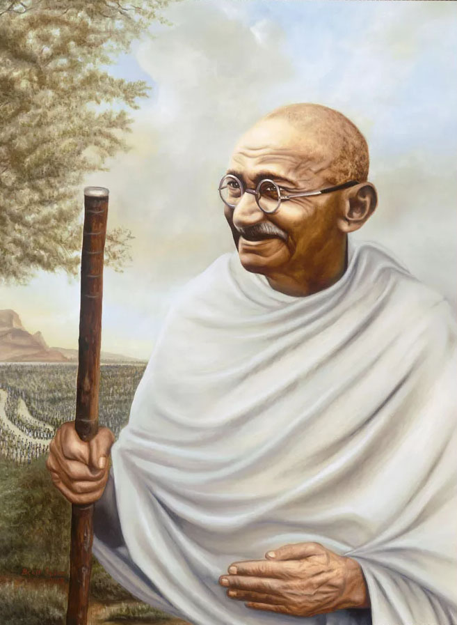 ‘राष्ट्रपिता’ महात्मा गांधी जी की 153वीं जयंती पर उन्हें शत्-शत् नमन। 
#GandhiJayanti