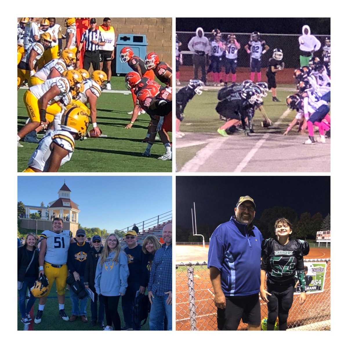 Love watching my 2 favorite centers play! Back to back games. Go Augie! Go Chargers! #GoAugie <a href="/jducenter51/">Jacob Uhlmann</a> #GoTCC