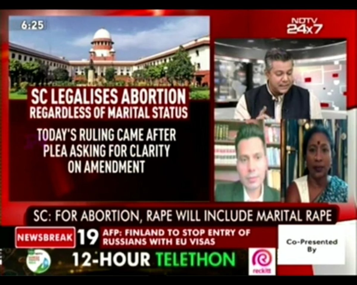 AdvocateDrAmit1's tweet photo. #Small part of this big achievement.#Right to Reproduction Choice, Autonomy, Bodily Integrity, Dignity &amp; finally Right to say "NO" by all women. This Landmark Judgment will set new benchmarks not only in India but globally also. https://t.co/TUG2yQi3bh