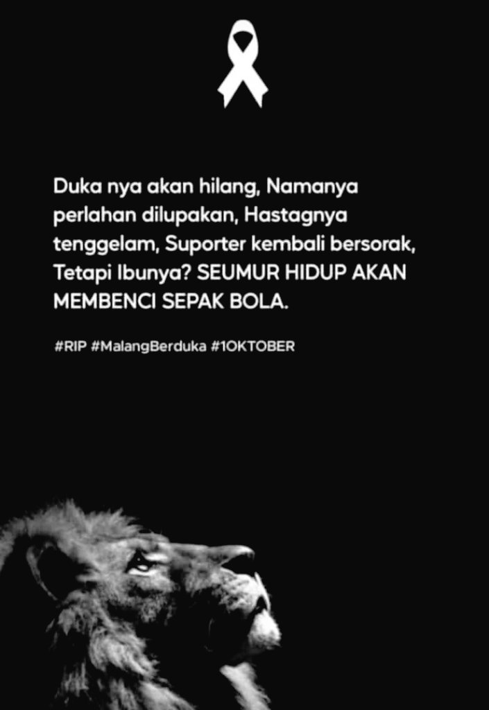 vi_eviee's tweet photo. Speechless.. 🥺

_💔🥀_

#PrayForKanjuruhan https://t.co/vNDeaCdiFm
