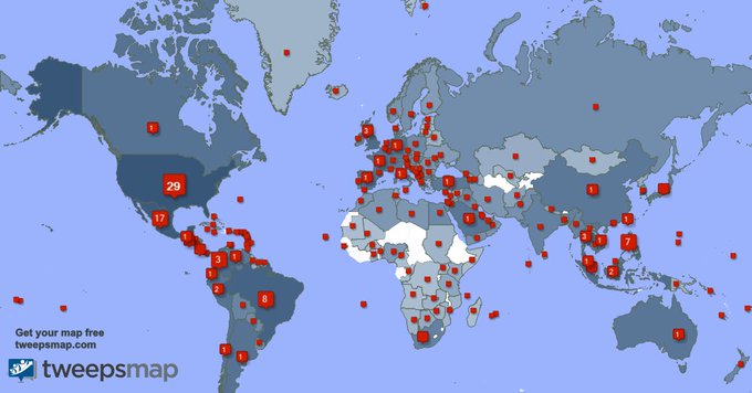 Special thank you to my 950 new followers from USA, Mexico, France, and more last week. https://t.co/AbPfnrLT1x