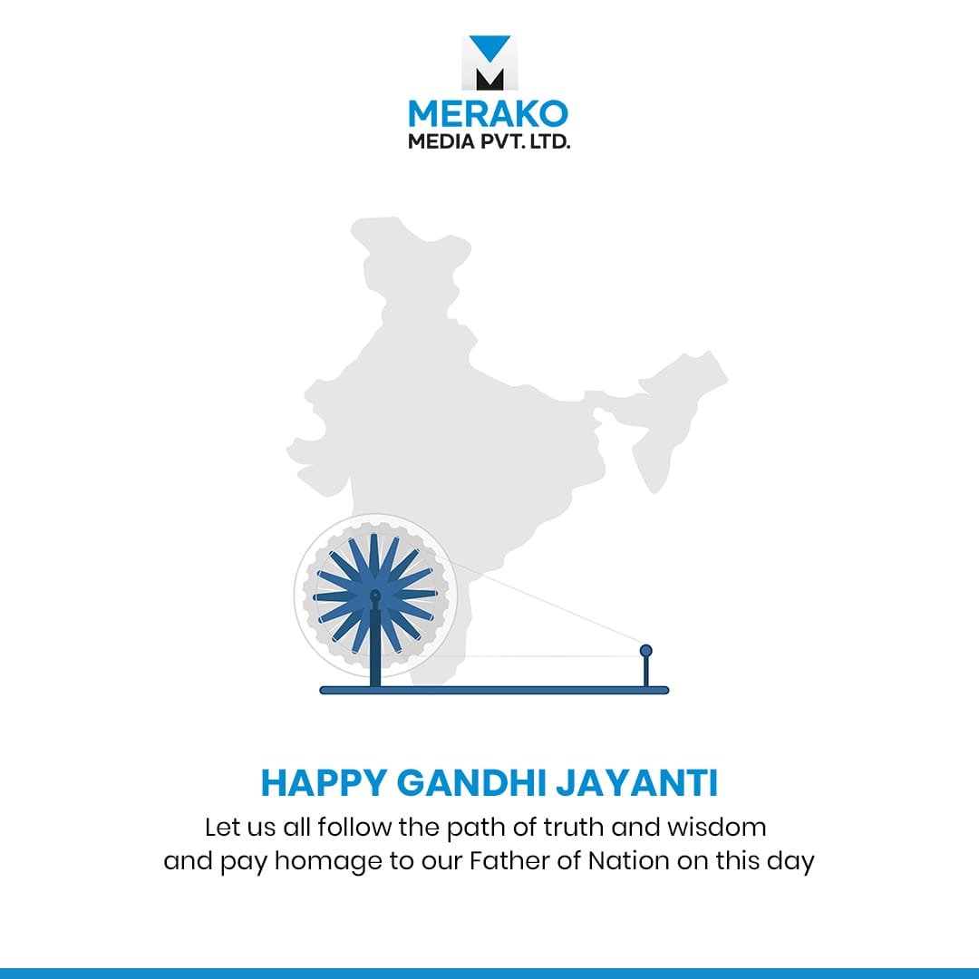 merakomedia's tweet photo. “Be the change that you wish to see in the world" - A phrase that has inspired many and continues to motivate several others in and around the world. #gandhijayanti
.
.
.
#MerakoMedia #MarketingAgency #Marketers #DigitalMarketers #DigitalMarketing... https://t.co/h8VAjDvrYd