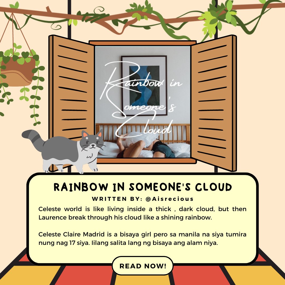 writersphorg's tweet photo. Hey, folks! We were wondering how you were doing. Have you had enough of your homework? This is your sign to loosen up with a story recommended by #WPHFeatureYou! Read 'Rainbow in Someone's Cloud' by @/Aisrecious (@AislinPrecious).
Link: https://t.co/lBw2KKkhGT https://t.co/OliQ92fwxl