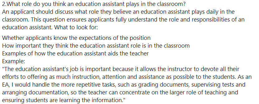 DeeJobplug's tweet photo. Educational Assistants (EAs and GAs) Interview Questions and Answers. thread 
#Job seekers https://t.co/KZ6gTl1iZ2 https://t.co/bADKRrksjb