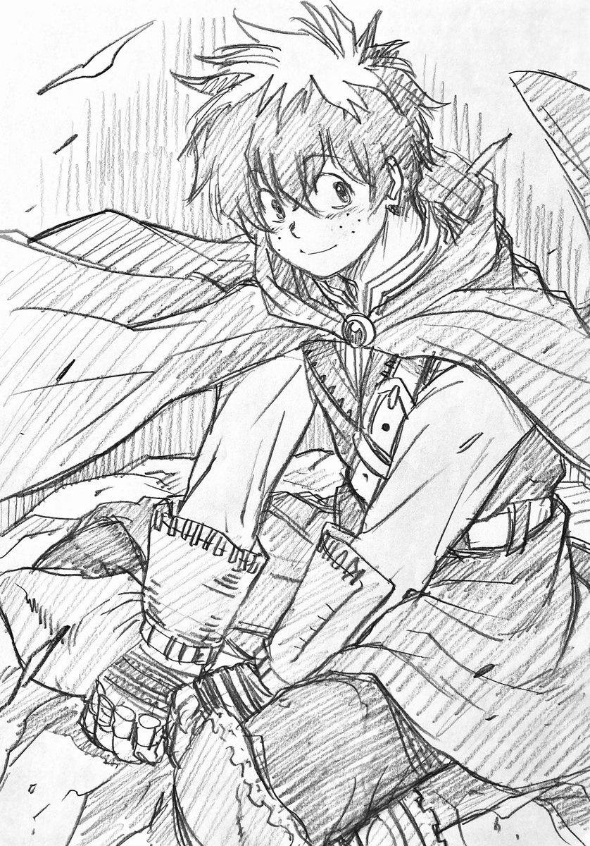 ラフ描き、💥🥦、十傑

過去絵発掘、再掲 